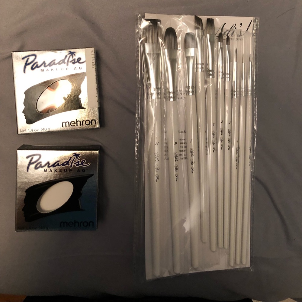 Halloween basic body paint kit